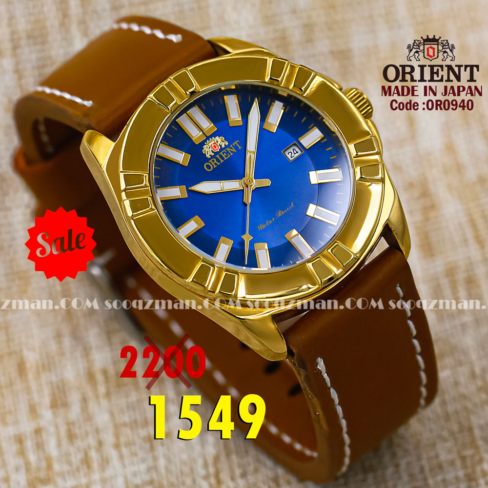 Orient quartz 1y warranty code OR0940