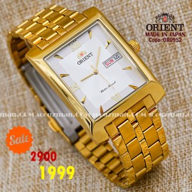 Orient quartz 1y warranty code OR0952