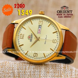 Orient quartz 1y warranty code OR0957