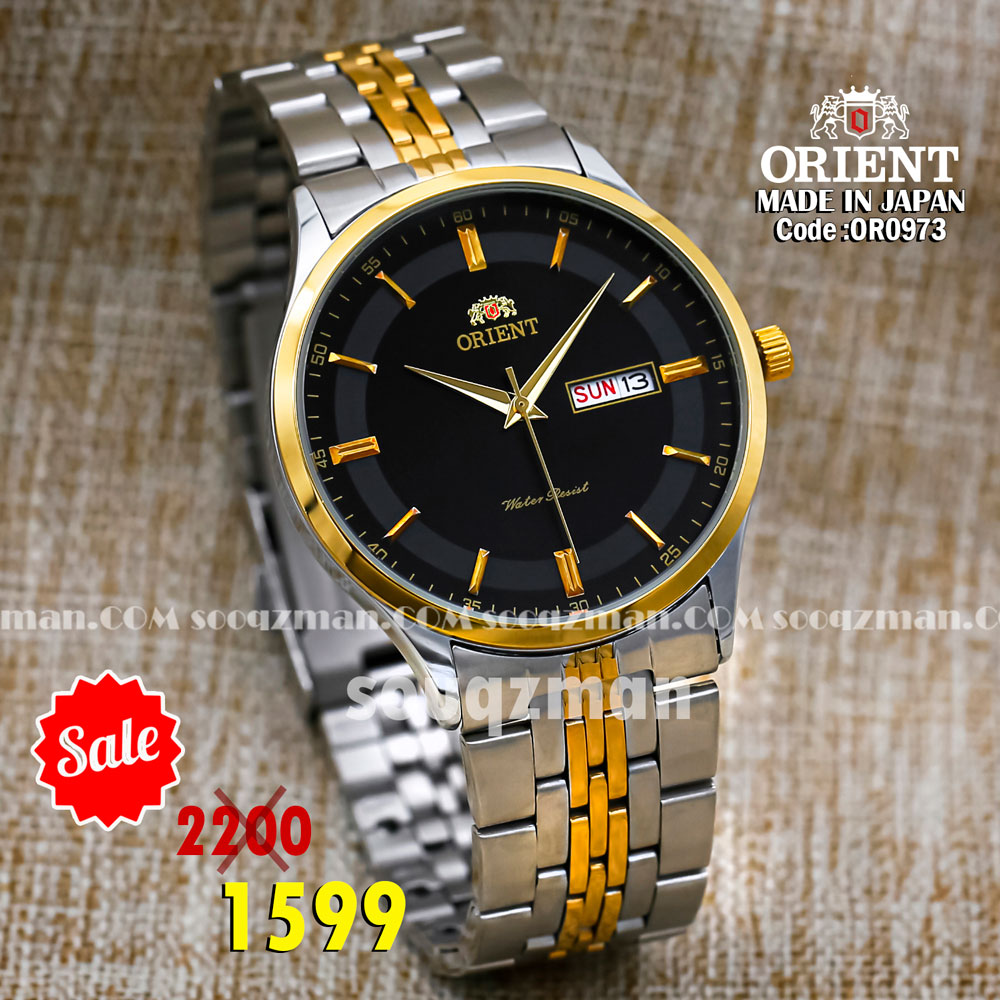 Orient quartz 1y warranty code OR0973