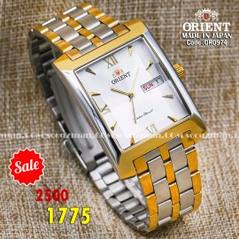 Orient quartz 1y warranty code OR0974