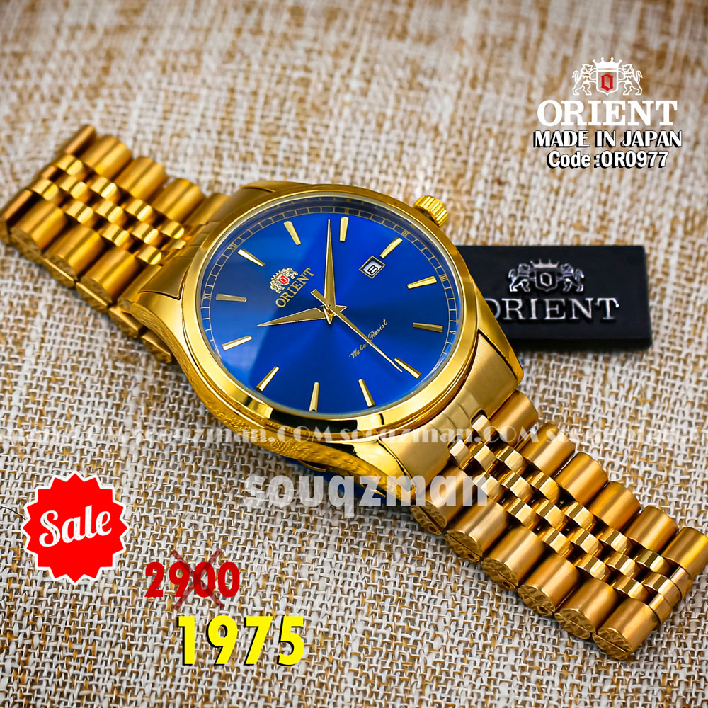 Orient quartz 1y warranty code OR0977