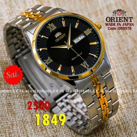 Orient quartz 1y warranty code OR0978