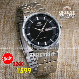 Orient quartz 1y warranty code OR0992