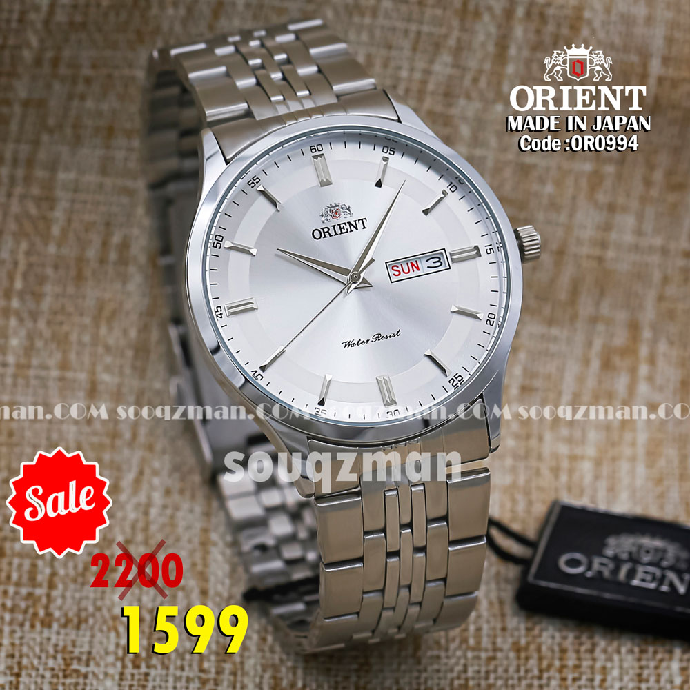 Orient quartz 1y warranty code OR0994