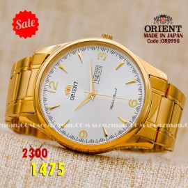 Orient quartz 1y warranty code OR0996