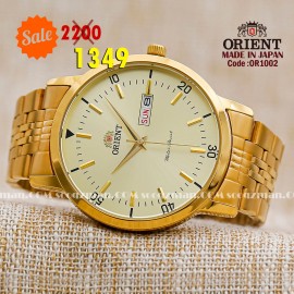 Orient quartz 1y warranty code or1002