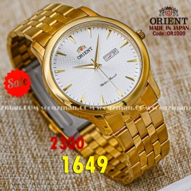Orient quartz 1y warranty code or1009
