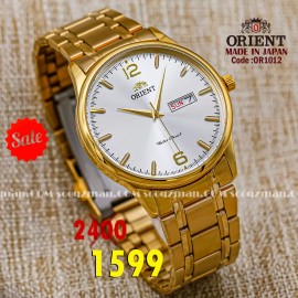 Orient quartz 1y warranty code or1012