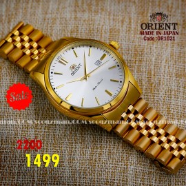 Orient quartz 1y warranty code or1021