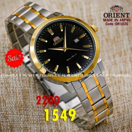 Orient quartz 1y warranty code or1026