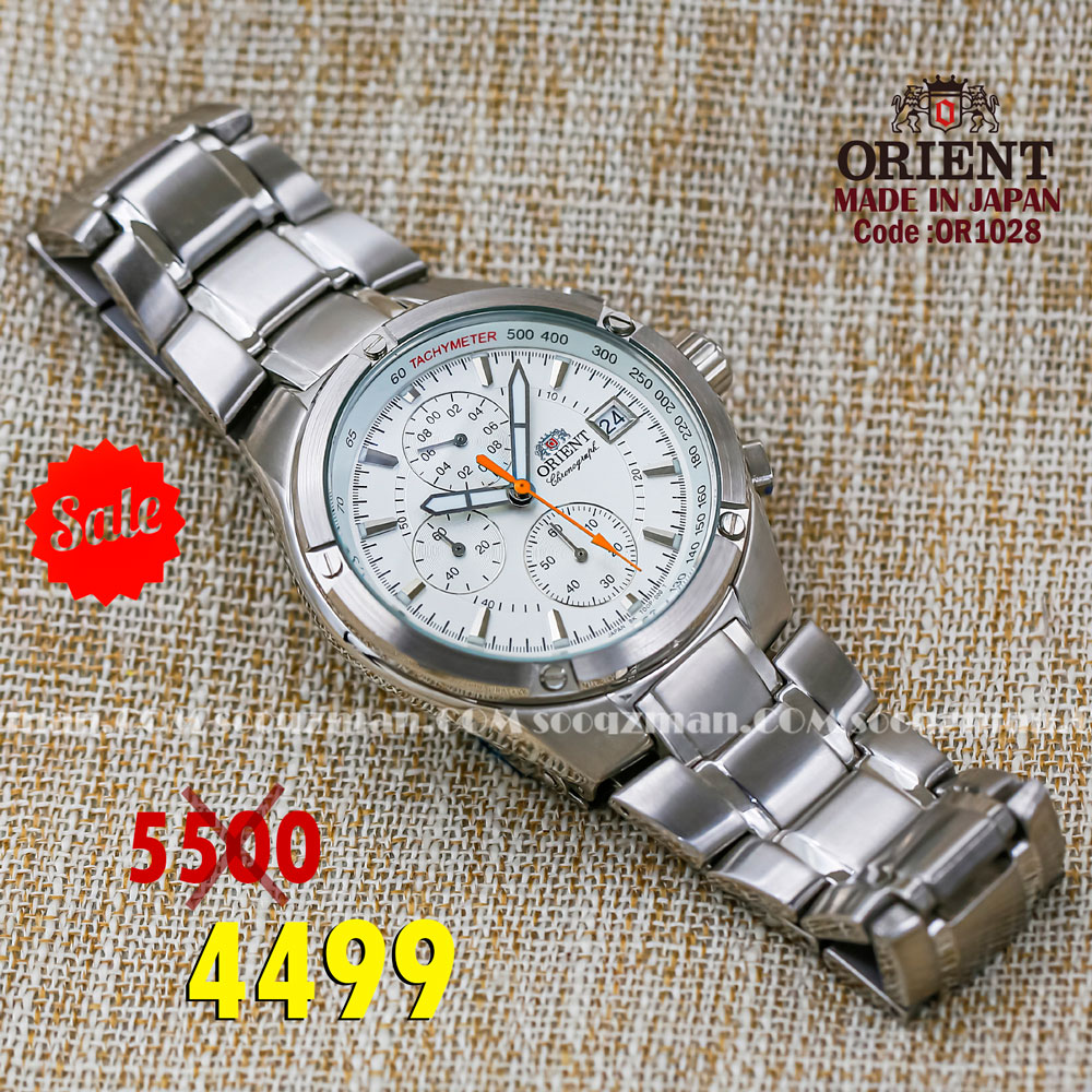 Orient quartz 1y warranty code or1028