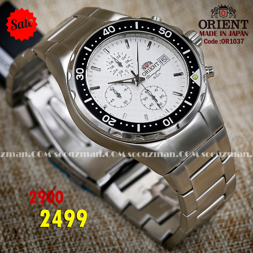 Orient quartz 1y warranty code or1037