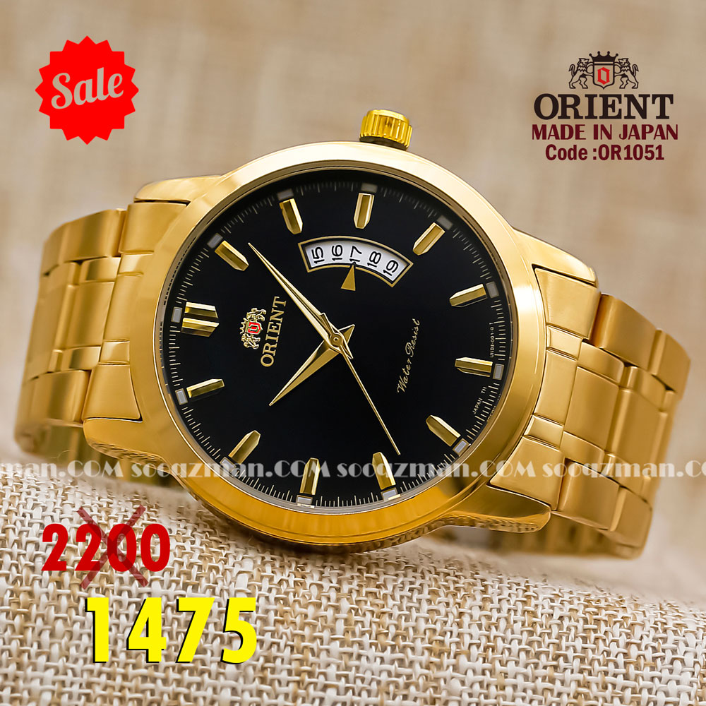 Orient quartz 1y warranty code OR1051