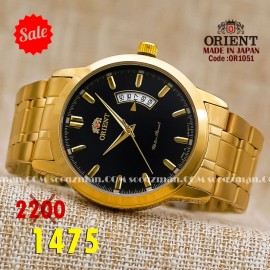 Orient quartz 1y warranty code OR1051