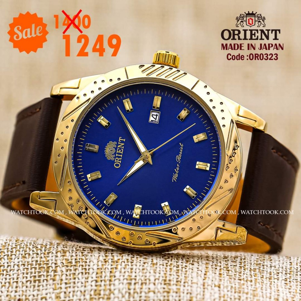 Orient quartz 1y warranty code or0323