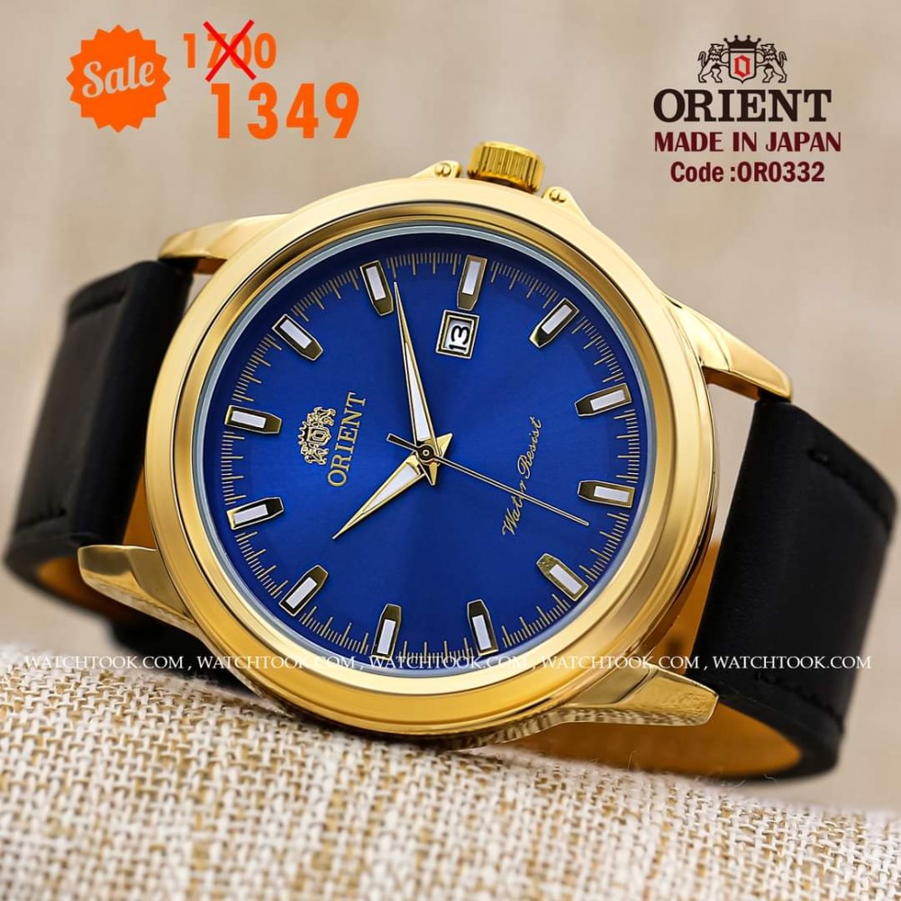 Orient quartz 1y warranty code or0332