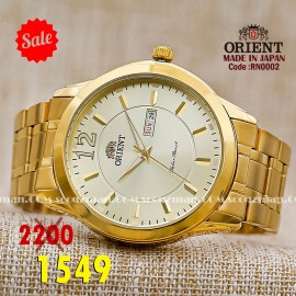 Orient quartz 1y warranty code RN0002