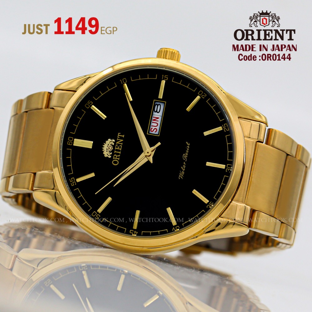 Orient quartz 1y warranty code or0144