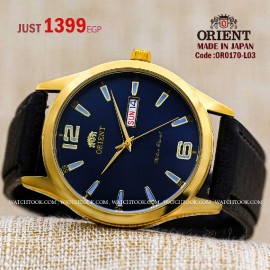 Orient quartz 1y warranty code or0170-L03