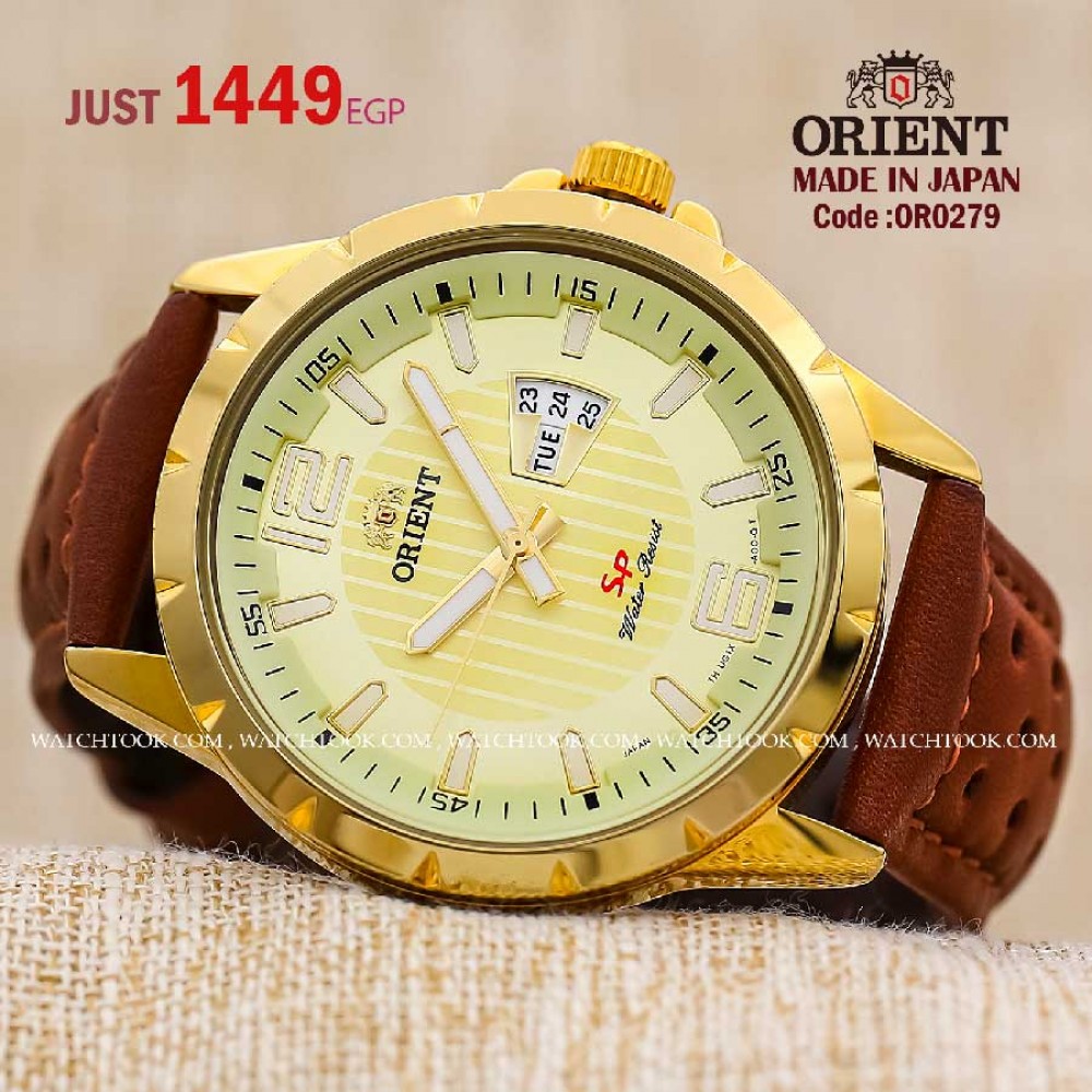 Orient quartz 1y warranty code or0279