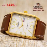 Orient quartz 1y warranty code or0309-L01