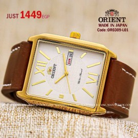 Orient quartz 1y warranty code or0309-L01