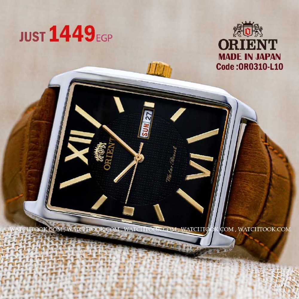Orient quartz 1y warranty code or0310-L10