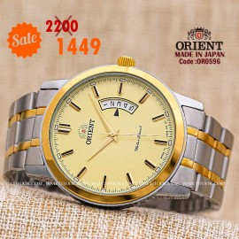 Orient quartz 1y warranty code or0596