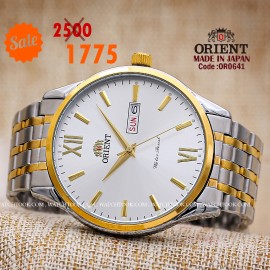 Orient quartz 1y warranty code or0641