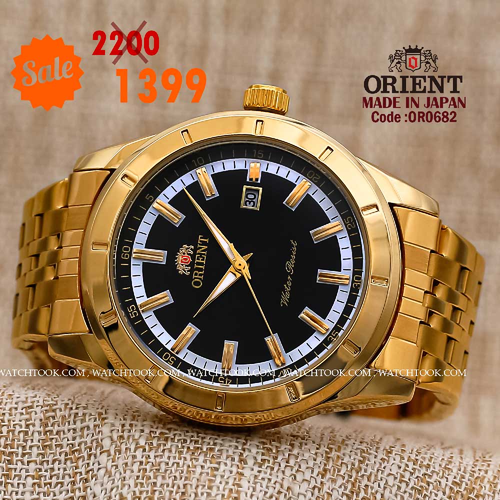 Orient quartz 1y warranty code OR0682