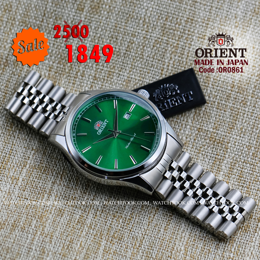 Orient quartz 1y warranty code OR0861
