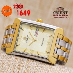 Orient quartz 1y warranty code OR0875