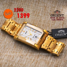 Orient quartz 1y warranty code OR0878