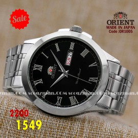 Orient quartz 1y warranty code or1005