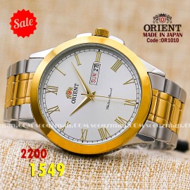 Orient quartz 1y warranty code or1010