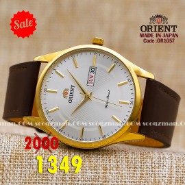 Orient quartz 1y warranty code or1057